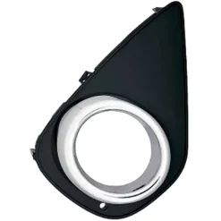 Grille de calandre gauche pour TOYOTA YARIS III ph.2, 2014-2016, noir, trou feu antibrouillard, pare