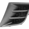 Grille de calandre gauche pour PEUGEOT 107 phase 2, 2009-2012, noire, pare chocs avant, Neuve