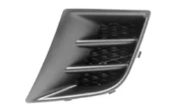 Grille de calandre gauche pour PEUGEOT 107 phase 2, 2009-2012, noire, pare chocs avant, Neuve