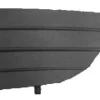 Grille de calandre gauche pour FIAT PUNTO EVO, 2009-2011, gris foncé, pare chocs avant, Neuve