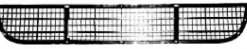 Grille de calandre inférieure pour FIAT SCUDO I phase 1, 1995-2003, noire, pare chocs avant, Neuve