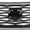 Grille de calandre supérieure pour SEAT IBIZA IV phase 2, 2012-2015, noire, contour chromé, Neuve