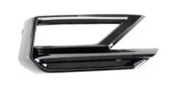 Grille de pare chocs avant droit pour VOLKSWAGEN TIGUAIN R-LINE, 2016-2020, noire lisse, Neuve