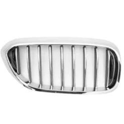 Grille de radiateur avant droite pour BMW Serie 5 G30/G31, depuis 2017, chromée/noire, Mod. LUXURYLINE, Neuve