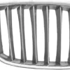 Grille de radiateur avant droite pour BMW X1 E84 ph. 1 2009-2012, chromé titane, Neuve