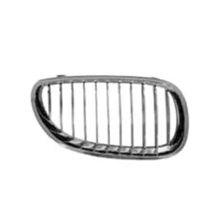 Grille de radiateur avant droite pour BMW Serie 5 E60-E61 RY, 2007-2010, chromée, Neuve