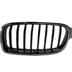 Grille de radiateur avant gauche pour BMW Serie 3 F30/F31, 2015-2018, chromée/noire, Mod. SPORT LINE, Neuve