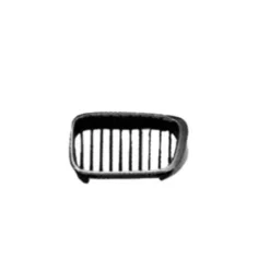 Grille de radiateur avant gauche pour BMW Serie 5 E39, 2000-2003, chromée/noire, Neuve