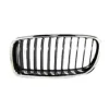 Grille de radiateur avant gauche pour BMW Serie 3 F30/F31, 2015-2018, chromée/noire, Mod. BASIS, Neuve