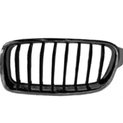 Grille de radiateur avant gauche pour BMW Serie 3 F30/F31, 2012-2014, chromée/noire, Mod. SPORT LINE, Neuve