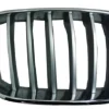 Grille de radiateur droite pour BMW X3 F25 2010-2015, lames et contour gris titane, Neuve