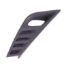 Grille droite de pare-chocs avant pour NISSAN JUKE II depuis 2019, noire gaufrée, Neuve