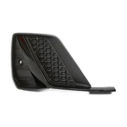 Grille droite pare-chocs avant pour AUDI A1 II depuis 2018, avec moulure noire brillante, sans siège antibrouillard, trous PDC, Mod. S-LINE, noire, Neuve