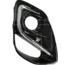 Grille droite pare-chocs avant pour FORD PUMA depuis 2019, avec siège antibrouillard, moulure chromée, Mod. Titanium, Neuve