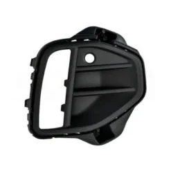 Grille droite pare-chocs avant pour VOLKSWAGEN T-ROC depuis 2022, noire, avec trou PDC + supports, Mod. R-LINE, Neuve