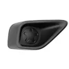 Grille inférieure droite de pare chocs avant pour FIAT DOBLO II phase 2 2015-2022, Noire, Neuve