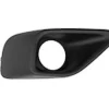 Grille inférieure droite pour FIAT DOBLO II phase 2 2015-2022, Noire, trou antibrouillard, Neuve