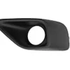 Grille inférieure gauche pour FIAT DOBLO II phase 2 2015-2022, Noire, trou antibrouillard, Neuve