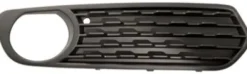 Grille latérale avant droite pour BMW SERIE 1 F20 de 2011 à 2015, avec trou antibrouillard, noire
