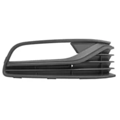Grille latérale droite pour VOLKSWAGEN POLO V phase 2, 2014-2017, noire, trou feu de brouillard, Neuve