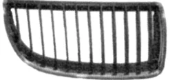 Grille latérale droite pour BMW série 3 E90-E91, chromée, 2005 à 2008, Neuve