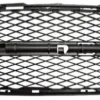Grille latérale gauche de pare chocs pour VOLKSWAGEN TOUAREG I ph. 1 2002-2006, Noire, Neuve