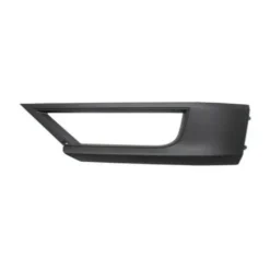 Grille pare-chocs avant gauche pour VOLKSWAGEN T-ROC 2017-2022, inférieure, noire gaufrée, avec siège antibrouillard, Neuve