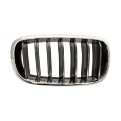 Grille radiateur droite pour BMW X5 F15 2014-2018, chromée/noire, mod. BASIS, Neuve
