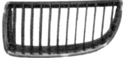 Grille radiateur latérale gauche pour BMW série 3 E90-E91, chromée, 2005 à 2008, Neuve