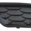 Grille superièur pare chocs avant gauche pour VOLKSWAGEN TIGUAN II phase 1, 2016-2020, avec trous PDC+supports, Neuve
