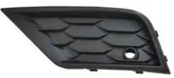 Grille superièur pare chocs avant gauche pour VOLKSWAGEN TIGUAN II phase 1, 2016-2020, avec trous PDC+supports, Neuve