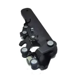 Guidage à galets gauche pour FIAT DOBLO II phase 2 2015-2022, inférieur, pour porte latérale coulissante , avec crochet, Neuf