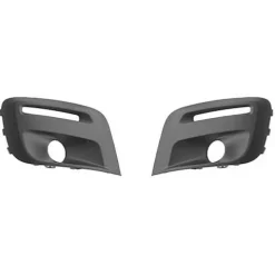 Kit 2 grilles de calandre pour PEUGEOT PARTNER II ph.3 2015-2018, trous antibrouillards, à peindre