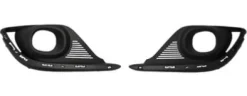 Kit grilles de calandre droite & gauche pour RENAULT SCENIC IV phase 1 depuis 2016, trou AB, trous profil chromé Neuves