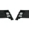 Kit Grilles de calandre droit et gauche pour RENAULT CAPTUR 2017-2019, trous Antibrouillard, Noires, Neuves
