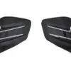 Kit Grilles de calandre droite et gauche pour RENAULT CLIO V phase 1 2019-2023, moulures chromée, noires gaufrées, Neuves