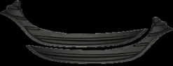 Kit moulures sous phares pare chocs avant droit & gauche pour RENAULT CLIO IV 2016-2019, Neuf
