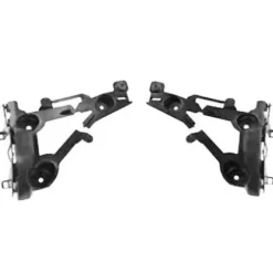 Kit supports droit et gauche pare chocs arrière pour PEUGEOT 2008 Phase 1, 2013-2016, neuf
