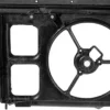 Masque Armature de face avant pour PEUGEOT 206 ph.2, 2003-2009, (sans clim), buse ventilateur