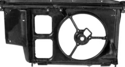Masque Armature de face avant pour PEUGEOT 206 ph.2, 2003-2009, (sans clim), buse ventilateur
