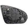 Miroir de rétroviseur extérieur gauche pour MERCEDES CLASSE A AMG/AMG LINE Coupé/Sedan, depuis 2018 (W177), 4 portes, asphérique, dégivrant, avec support de fixation, Neuf