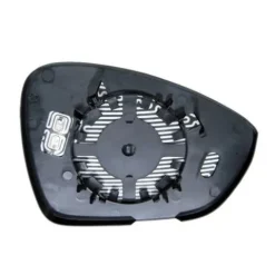 Miroir Glace de rétroviseur extérieur gauche pour OPEL CROSSLAND X, 2017-2020, dégivrant, avec support de fixation, Neuf