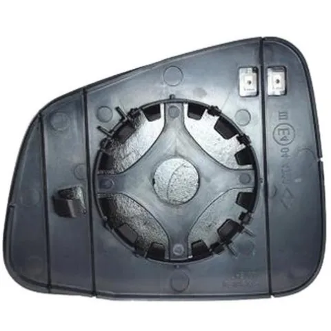 Miroir Glace de rétroviseur extérieur droit pour OPEL MOKKA I, 2013-2016, dégivrant, avec support de fixation, neuf