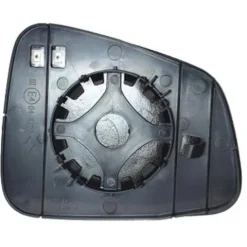 Miroir Glace de rétroviseur extérieur gauche pour OPEL MOKKA I, 2013-2016, dégivrant, avec support de fixation, neuf