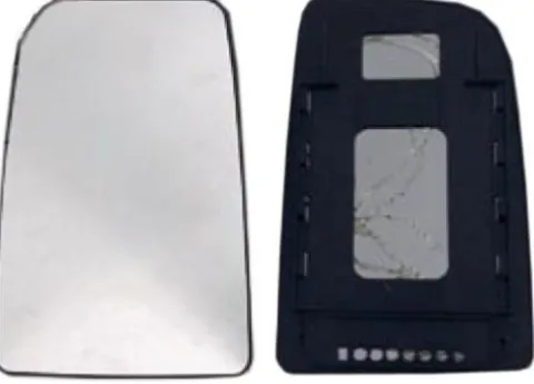 Miroir Glace de rétroviseur supérieur gauche pour VOLKSWAGEN CRAFTER phase 2 2011-2017, Neuf