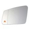 Miroir Glace de rétroviseur extérieur gauche pour MERCEDES CLASSE B phase 2 (W246) 2014-2019, BLIS, dégivrant, avec support de fixation, Neuf