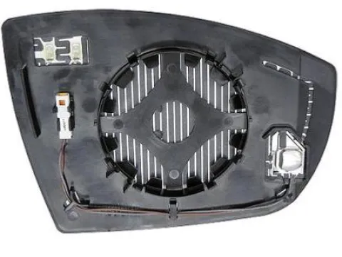 Miroir Glace de rétroviseur gauche pour FORD C-MAX 2010-2015, asphérique, dégivrant, BLIS, Neuf