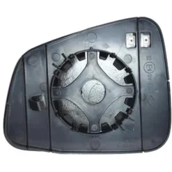 Miroir Glace de rétroviseur extérieur droit pour OPEL MOKKA X, 2016-2020, dégivrant, avec support de fixation, neuf