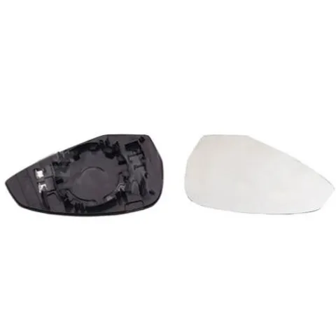 Miroir Glace de rétroviseur extérieur droit pour AUDI A5 II phase 1, 2017-2020, avec support de fixation, dégivrant, neuf