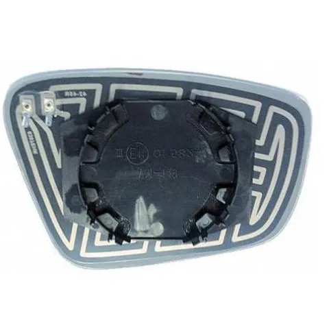 Miroir Glace de rétroviseur extérieur gauche pour SEAT MII, depuis 2012, dégivrant, avec support de fixation, neuf